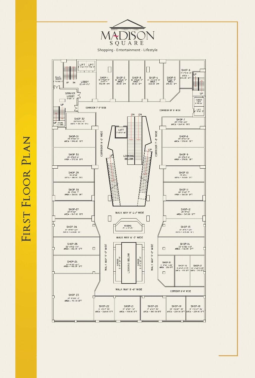 1st Floor Plan