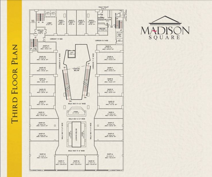 3rd Floor Plan