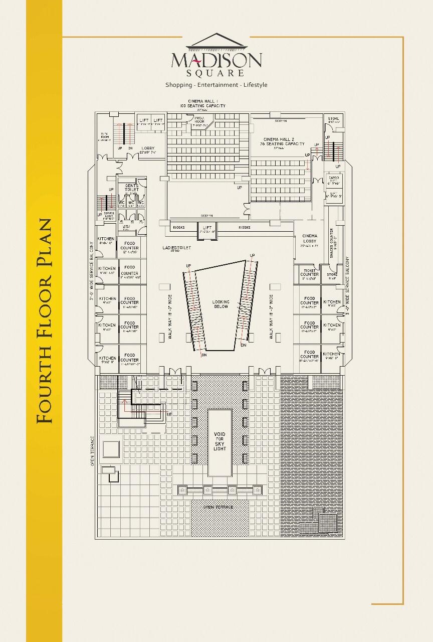 4th Floor Plan