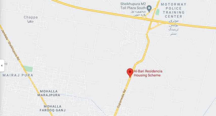 Al Bari Residencia Location