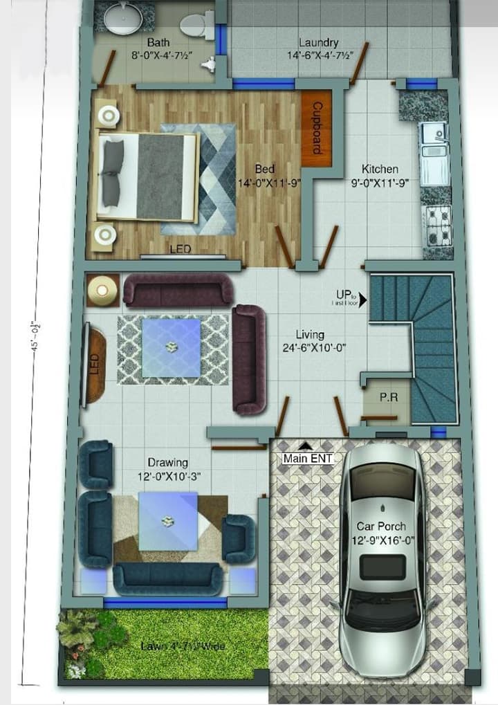 Al Noor Orchard Villas Project Plan 2