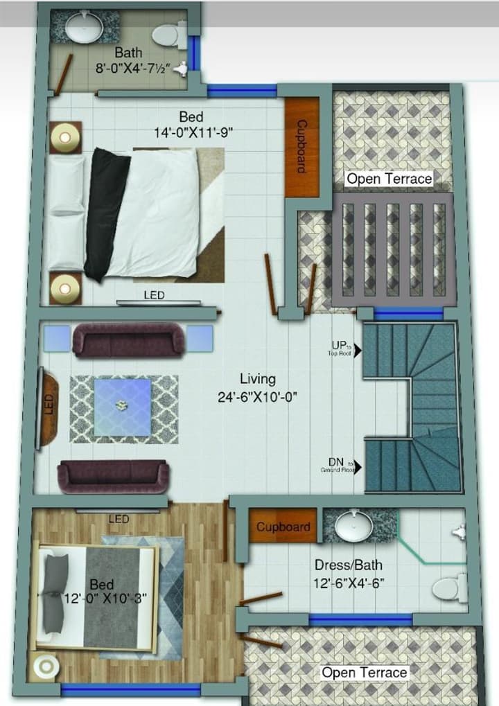 Al Noor Orchard Villas Project Plan 3