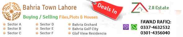 Bahria Town Lahore Plots For Sale