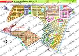 DHA Lahore Phase 4 Map