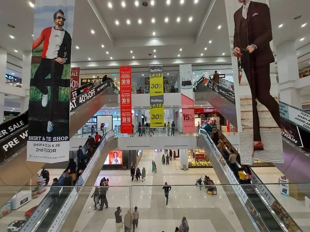 Lyallpur Galleria Shopping Mall Faisalabad — inventory and unit sizes