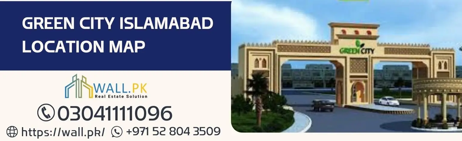 Green City Islamabad Location Map
