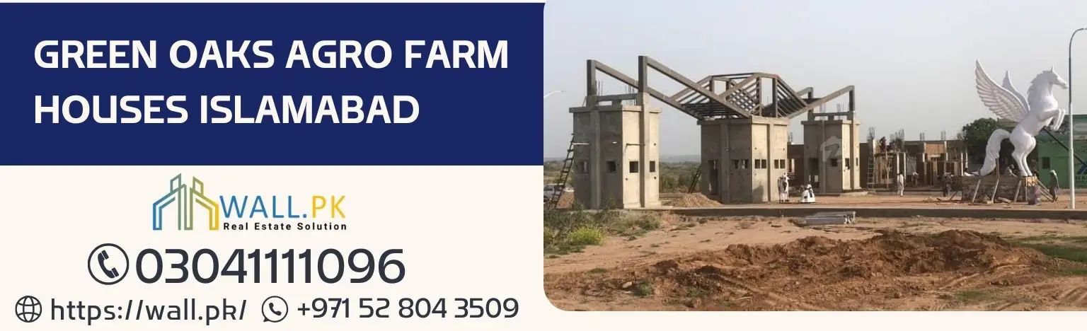 Green Oaks Agro Farm Houses Islamabad Location Map