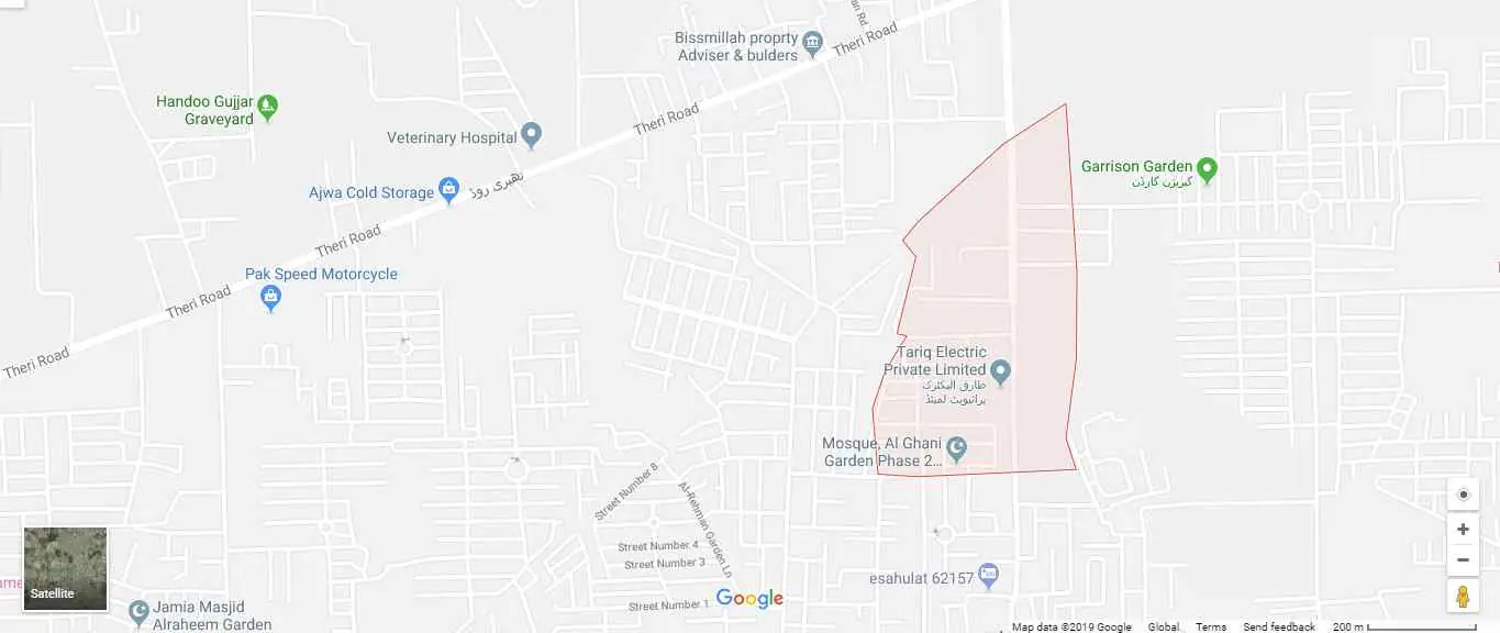 Lahore Garden Housing Scheme — facilities and on-ground infrastructure