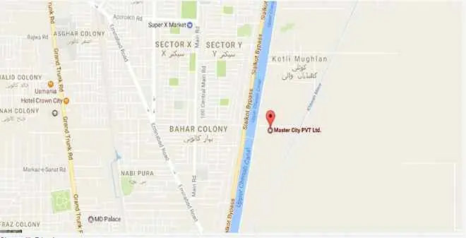 Master City Gujranwala — master city gujranwala location and access