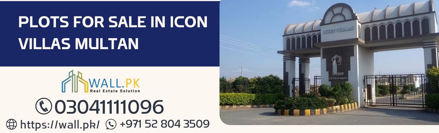 Plots for Sale in Icon Villas Multan