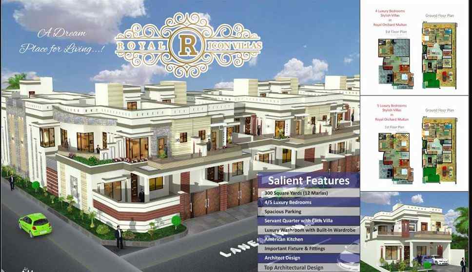 Royal Villas Multan Project Plan