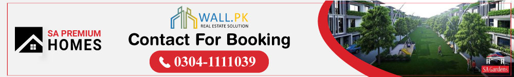 SA Premium Homes Lahore Location Map Payment Plan Details