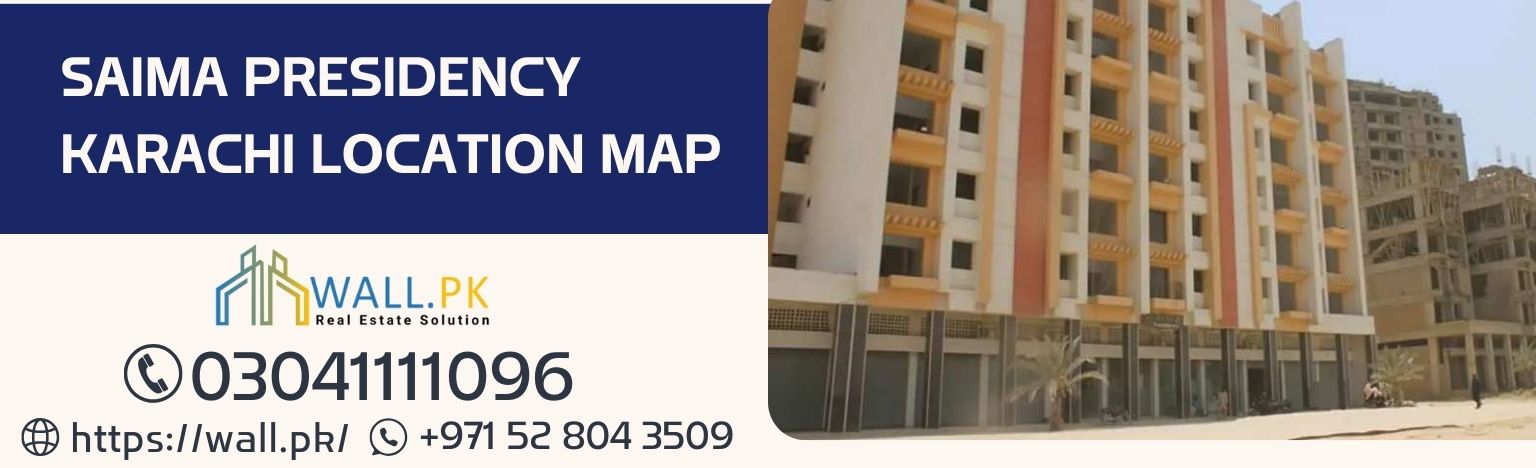 Saima Presidency Karachi Location Map (1)