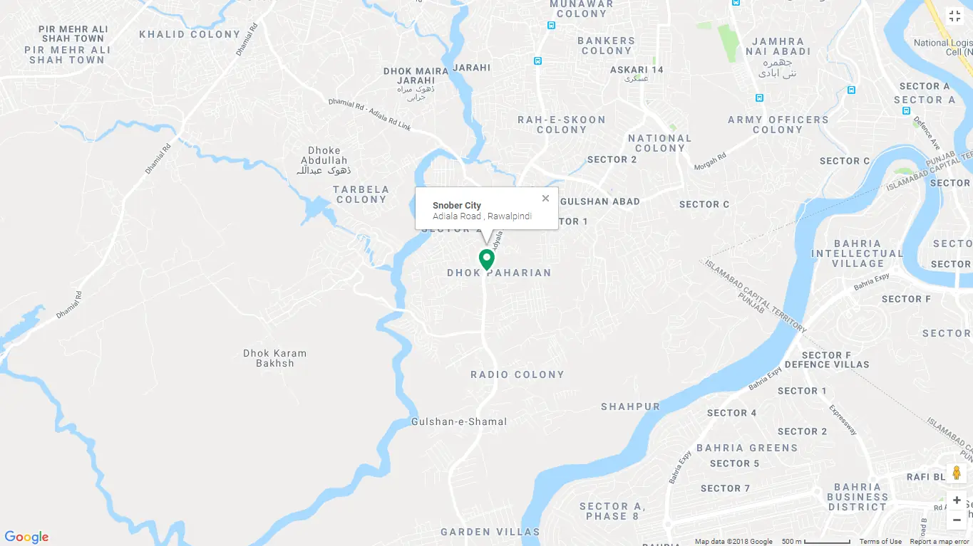 Snober City Rawalpindi — snober city rawalpindi location and access