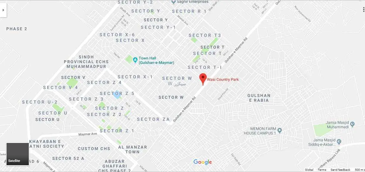Wasi Country Park Karachi — facilities and on-ground infrastructure