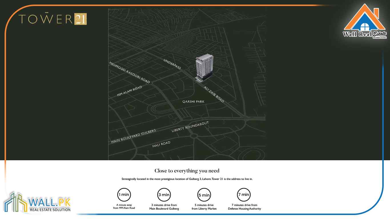 tower 21 location