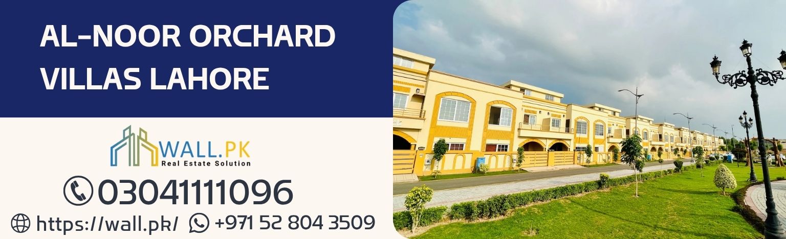 Al-Noor Orchard Villas Lahore
