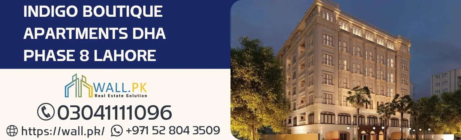 Indigo Boutique Apartments DHA Phase 8 Lahore Payment Plan