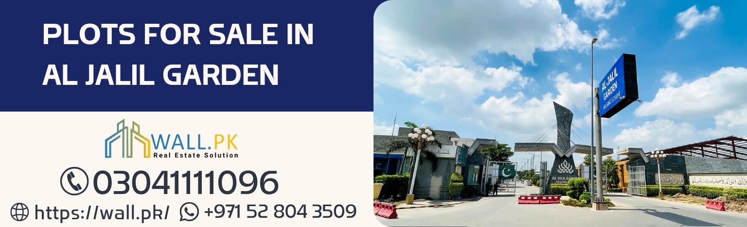 Plots for sale in Al Jalil Garden